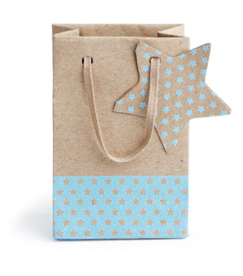 Baby Craft Paperbag Blue
